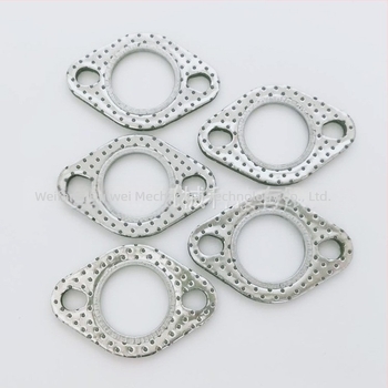 Kibocsátócső tömítés 125cc robogó és autó sorozathoz – Wfjxkj; grafit kúpos tömítés, réz alátét, azbeszt tömítés; acél konstrukció; testre szabható