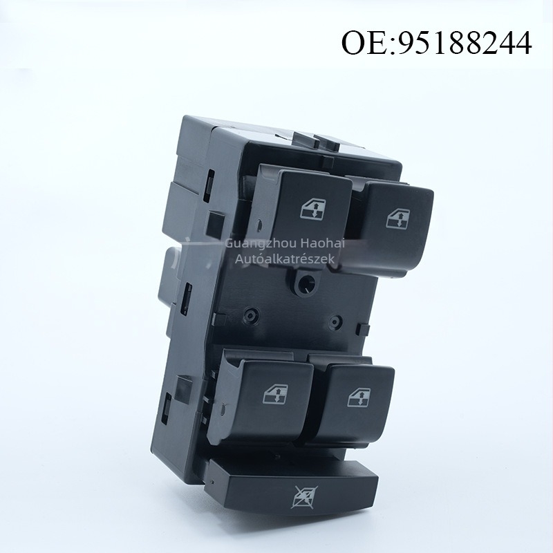 Ablakemelő regulátor főkapcsoló, Modell 95188244, Chevrolet Sonic 2012-2016, ABS