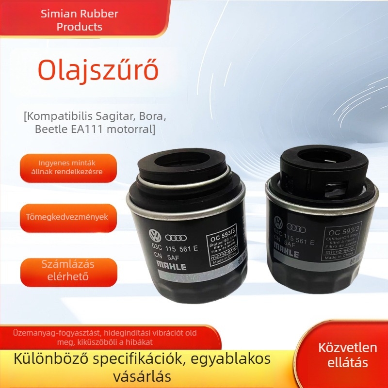 EA111 motorolaj-szűrő Lavida, Octavia, Sagitar, Golf, Touran – 03C115561