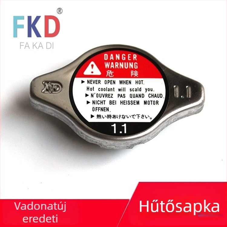 Radiátoralapvédő sapka Honda Accord, Civic, Fit, CR-V (modellek: 19045-PAA-A01 / 19045-RAA-003) alumínium és vas ragasztó