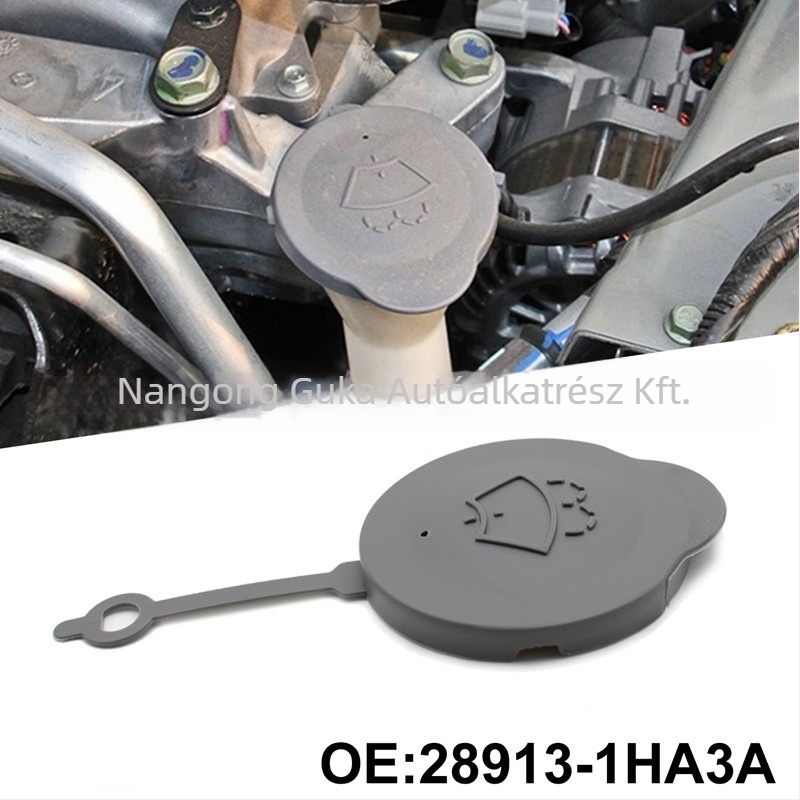 Nissan Micra K13 szélvédőmosó tartály fedél, modell 28913-1HA3A — Private Brand, testreszabható, licencelhető privát címke