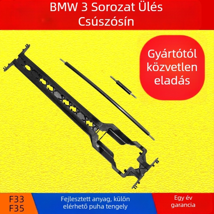 BMW 3-as sorozat ülés motoros állító sín, ABS tartóval, kompatibilis F30/F35/F82, kiegészítő 5210 – oukachi