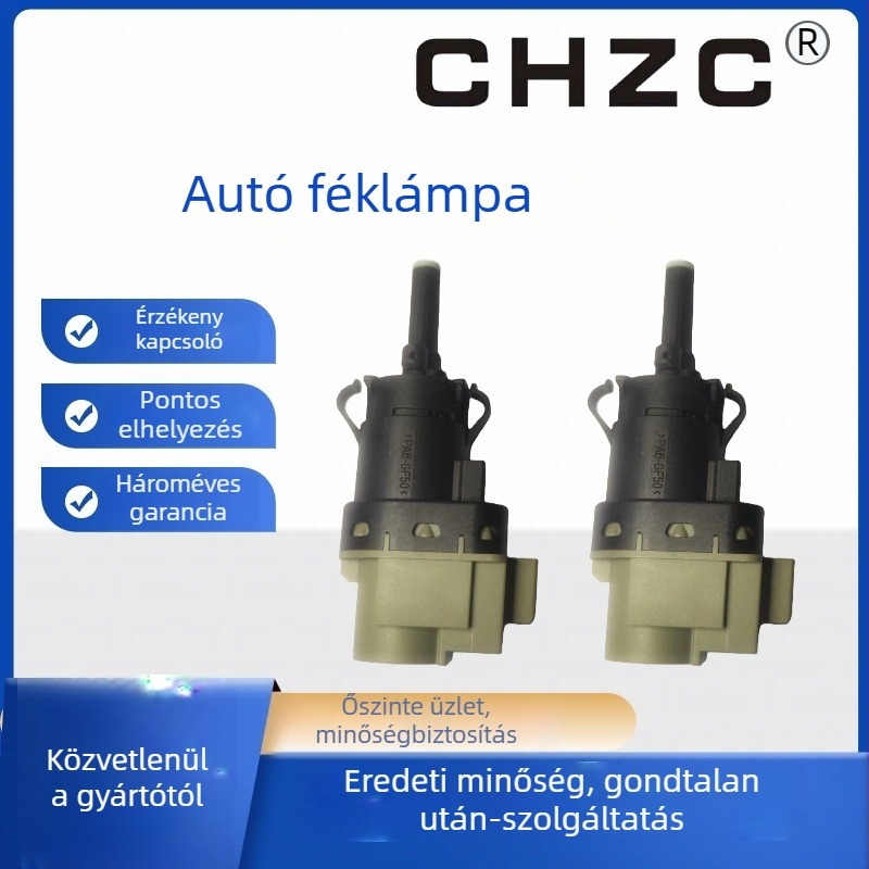Féklámpa kapcsoló, modell 1288774, nylon kivitel, Land Rover Freelander 2 és Range Rover Evoque számára, márka Chzc