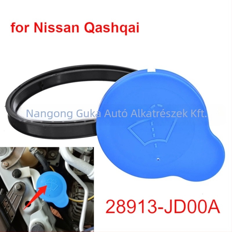 Autó ablaktörlő folyadék-tartály sapka Nissan Qashqai-hoz - Modell 28913JD00A