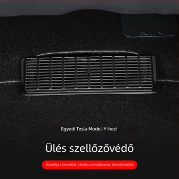 XLYL PVC porvédő burkolat a Tesla Model Y hátsó ülések alatti levegőnyílásához – modell TSLZY, testreszabás elérhető