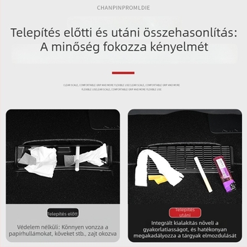 XLYL PVC porvédő burkolat a Tesla Model Y hátsó ülések alatti levegőnyílásához – modell TSLZY, testreszabás elérhető
