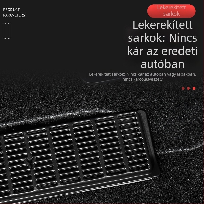 XLYL PVC porvédő burkolat a Tesla Model Y hátsó ülések alatti levegőnyílásához – modell TSLZY, testreszabás elérhető