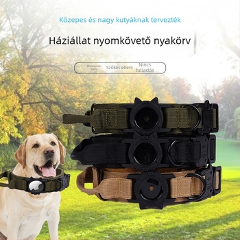 Kutyák anti-vesztés nyakörve, monokróm mintázat, denim anyag, Le Xuan Márka, Guangdong eredet