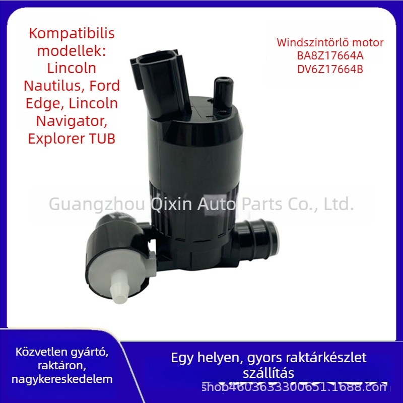 Pukda Vízpermetező motor | Kompatibilis Ford Edge, Explorer és Lincoln Navigator | Modellek JL1B17664AA, BA8317664AA, BA8Z17664A, JL1Z17664A | Anyag: műanyag