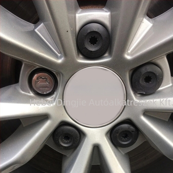 Volkswagen Touareg kerekgomb fejvédő, Angjie, modell 7L6601173A, anyag: nylon polipropilén