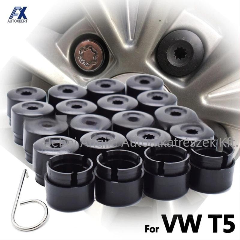 Volkswagen Touareg kerekgomb fejvédő, Angjie, modell 7L6601173A, anyag: nylon polipropilén
