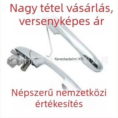 Fiat 500 elektropolírozott ajtókilincs - bal és jobb oldal, modellek 735592012 735592026