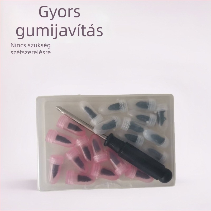 Univerzális gumiabroncsjavító szegek elektromos járművekhez és motorkerékpárokhoz – gyors, kíméletes javítás bontás nélkül