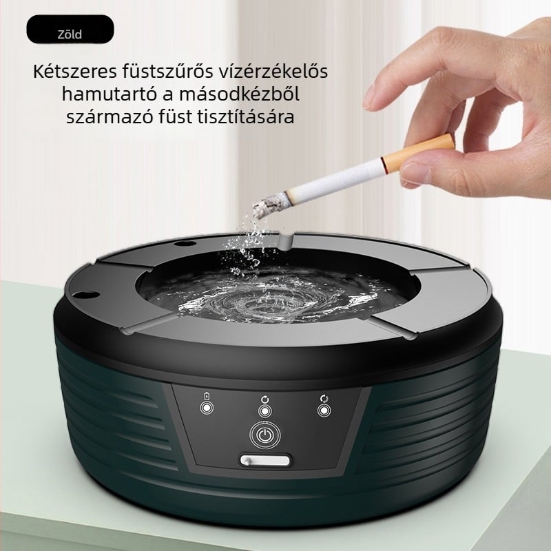 Okos USB hamutartó légtisztító otthonra — eltávolítja a szagokat és a cigarettafüstöt, 50 m³/h, USB táplálás, gombos vezérlés, <36 dB zaj, alkalmas helyiségek 10 m²-ig