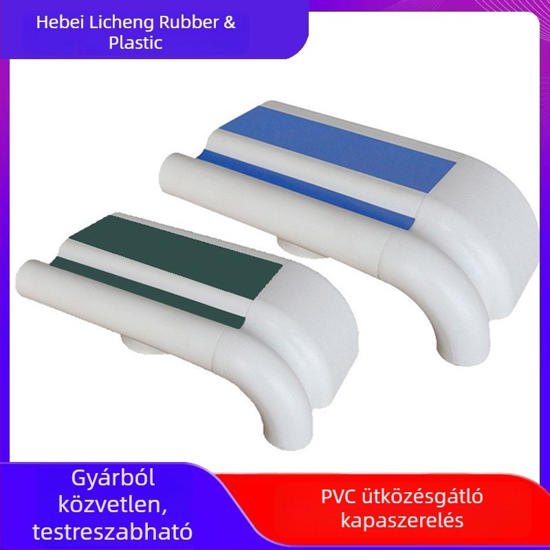 Kórházi folyosókhoz és falhoz rögzített korlátok – PVC, alumíniumötvözet, műanyag ütközésvédő