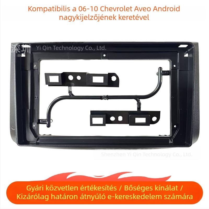 Chevrolet Lova 2005–2010 műszerfal keret 9 hüvelykes Android navigációs kijelzővel