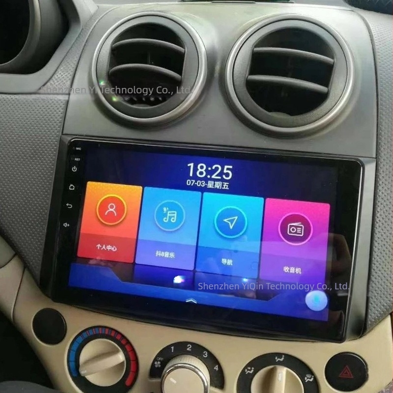 Chevrolet Lova 2005–2010 műszerfal keret 9 hüvelykes Android navigációs kijelzővel