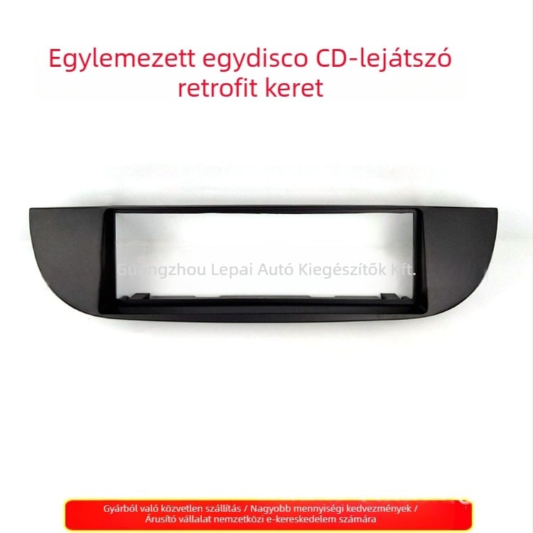 Autó stereó beépítőkeret Fiat 500 (2007) - módosított keret/panel, hang navigáció DVD/CD, univerzális panel, márka yelew