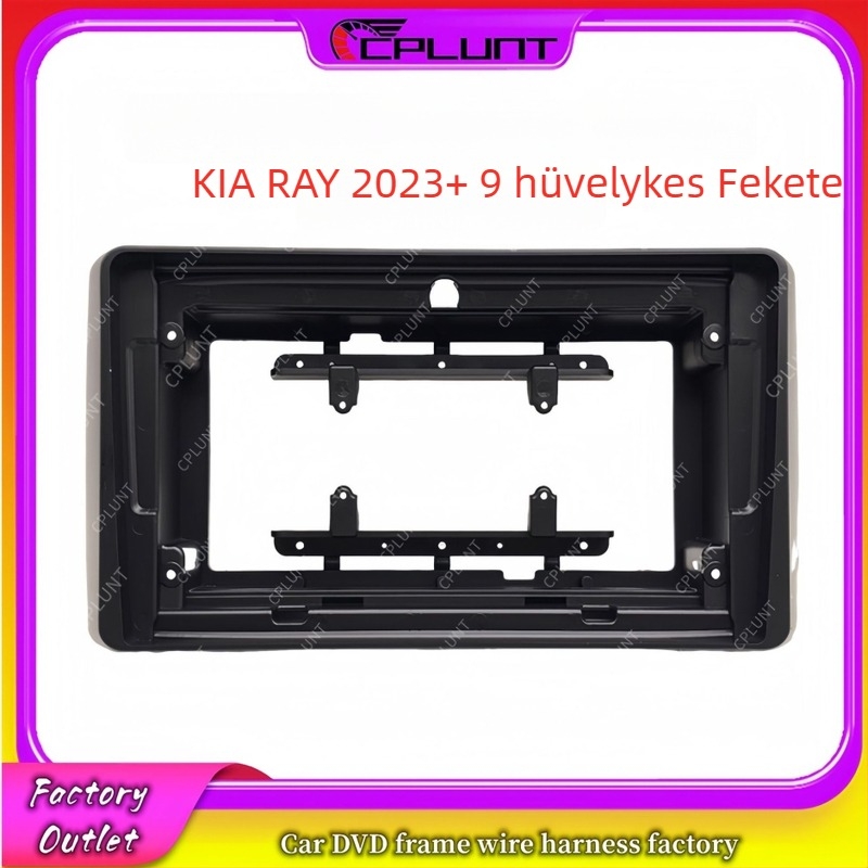 9 hüvelykes Android központi navigációs keret Kia Ray-hez – DVD módosított panel