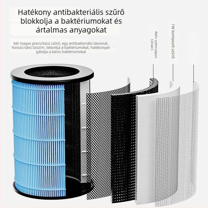 Légtisztító iroda és otthon illatmentesítésére, kisállat szagok eltávolítása, asztali minimalist dizájn