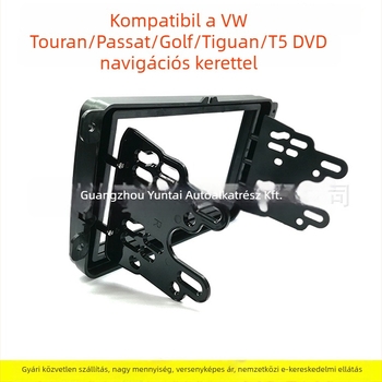 VW Tiguan, Kaidi Passat, T5 és Golf autó DVD navigációs keret – hangpanel módosító keret. Tömeg 0.6 kg; Anyag: műanyag; Márka: Yisen; Modell: Tiguan; Alkalmazható modellek: Kaidi Passat Tiguan.