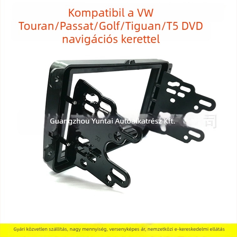 VW Tiguan, Kaidi Passat, T5 és Golf autó DVD navigációs keret – hangpanel módosító keret. Tömeg 0.6 kg; Anyag: műanyag; Márka: Yisen; Modell: Tiguan; Alkalmazható modellek: Kaidi Passat Tiguan.
