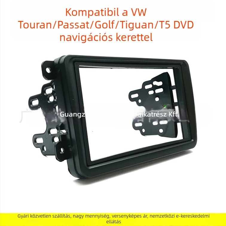 VW Tiguan, Kaidi Passat, T5 és Golf autó DVD navigációs keret – hangpanel módosító keret. Tömeg 0.6 kg; Anyag: műanyag; Márka: Yisen; Modell: Tiguan; Alkalmazható modellek: Kaidi Passat Tiguan.