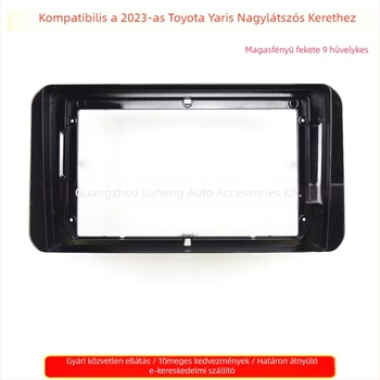 Android Autó Hangfelület Toyota Yaris 2023 – DVD Navigációs Keret, 12V, ABS, 500 g
