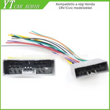 Kábelkötő konnektor autóhifihez Honda Old CR-V / Civic – réz, Evoresn/Yi Sen, DVD navigáció
