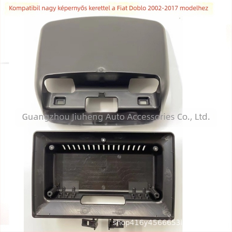 Fiat Doblo 2002-2017 Android autóaudió keret – DVD navigációs panel, ABS, 12V, 500 g