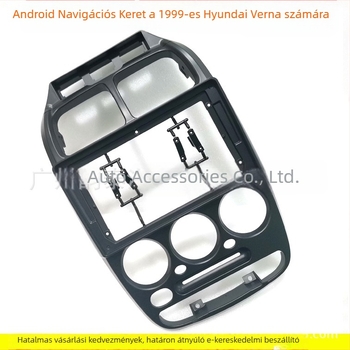 HY-95 ABS navigációs keret Hyundai Verna/Reina számára — autóhifi/DVD módosító panel