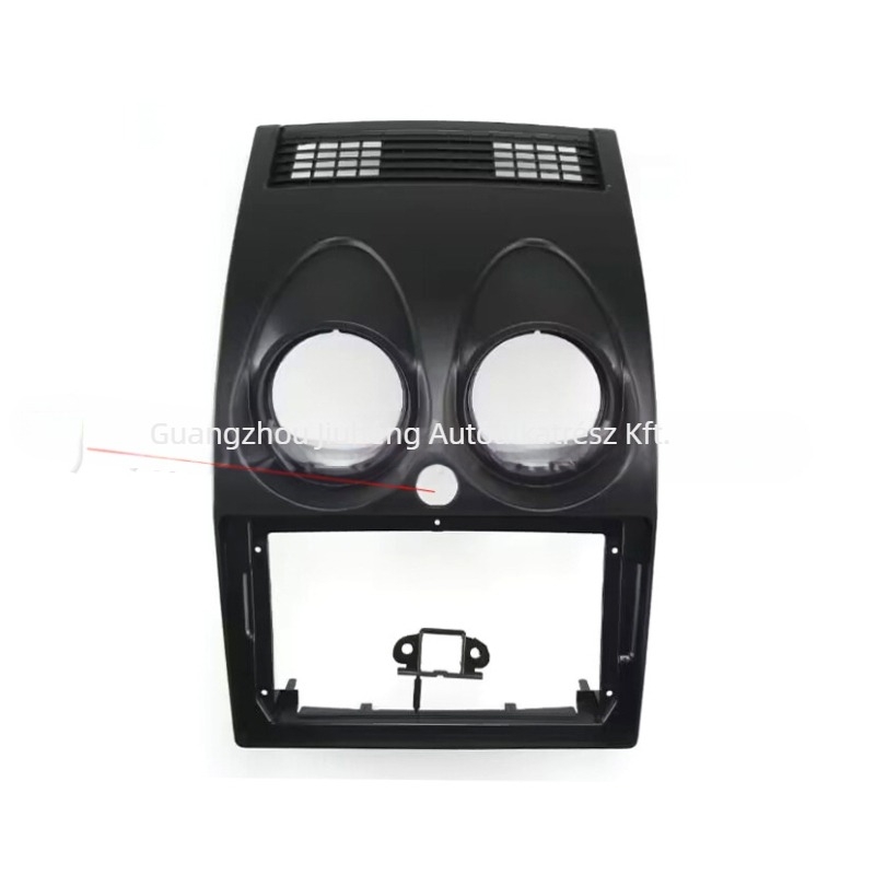 Nissan Qashqai Rogue (2008–2013) autó audio/DVD navigáció keretpanel, ABS, 500 g, 12V