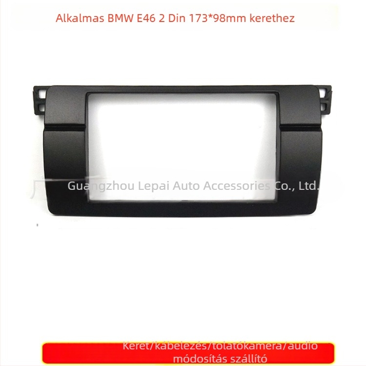 BMW 3 Series E46 autórádió módosító panel univerzális DVD navigációs tartóval