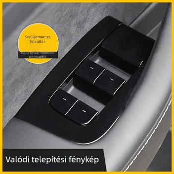 Tesla Model 3/Y ablakemelő kapcsoló, 12V, 40 g, 1081037-02-G/1081037-01-C