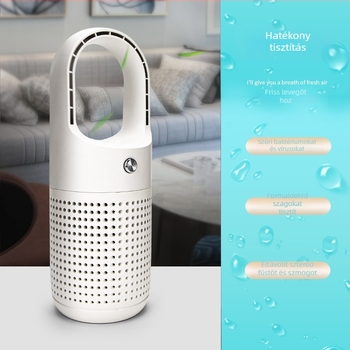 USB légtisztító otthonra - negatív ionok, szag eltávolítás, aktív szén szűrő, 50 m3/h, 11–20 m², bedugható