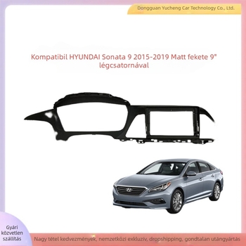 Android navigációs DVD keret Hyundai Sonata 9-hez (2015–2019) – ABS+PC, 1 kg, kompatibilis a Sonata 9 modellel
