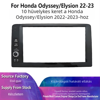 DWS központi navigációs keretpanel Honda Odyssey Elysion 2022-2023 — műanyag kivitel, közvetlen plug-and-play tápegység, 45W