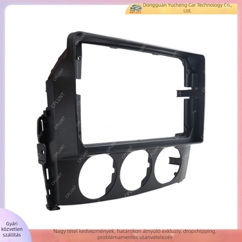 Mazda MX-5 Miata központi navigációs keret DVD-módosított panellel – ABS+PC, tömeg 1 kg, 2005–2015