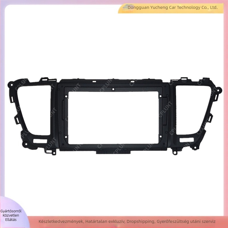 Kia Carnival középkonzol keret — Android-alapú, ABS+PC, kompatibilis 2014–2018