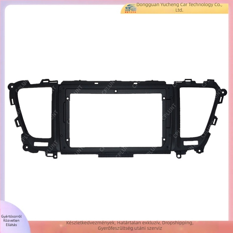 Kia Carnival középkonzol keret — Android-alapú, ABS+PC, kompatibilis 2014–2018