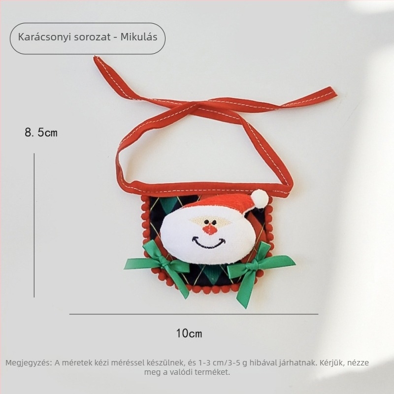 Cartoon mintás polietiesen háziállat-bib – nyálkendő macskáknak és kis–közepes méretű kutyáknak