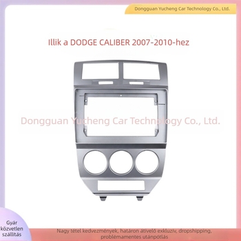 Dodge Caliber központi DVD navigációs keret – ABS+PC, kompatibilis 2007–2010 Dodge Caliber, súly 1 kg