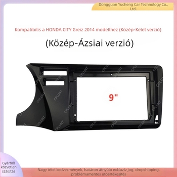 Android navigációs keret Honda City Greiz (2014) – ABS és PC, Cpzisng cplunt, 1,2 kg