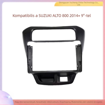 Suzuki Alto 800 autó navigációs DVD keret — ABS+PC, tömeg 1 kg, kompatibilis a 2014+ modellekkel