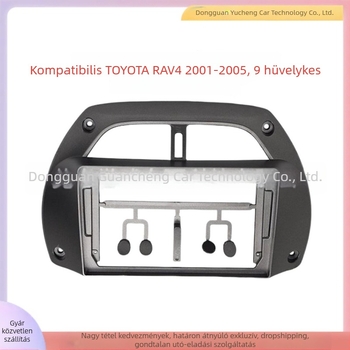 RAV4 Android előlapi keret panel Toyota RAV4, 2001-2005, ABS+PC, 1 kg