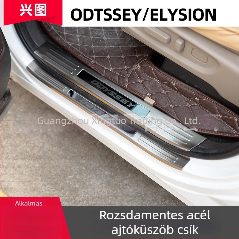 Honda Odyssey (2016–2022) Elyson rozsdamentes acél ajtó küszöb – belépő pedál
