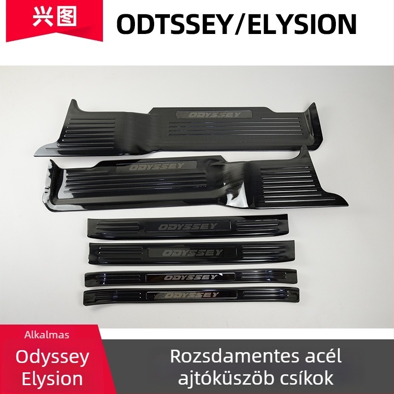 Honda Odyssey (2016–2022) Elyson rozsdamentes acél ajtó küszöb – belépő pedál