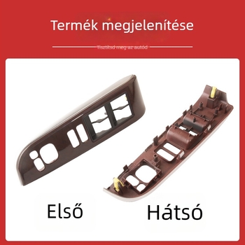 12–17 Camry bal első ablakemelő kapcsoló panel — 7. generáció — modell 74232-06490-EO — műanyag