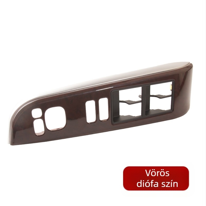 12–17 Camry bal első ablakemelő kapcsoló panel — 7. generáció — modell 74232-06490-EO — műanyag