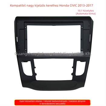 Honda Crider 2013-2018 autó DVD navigációs keret Android panellel, ABS anyag, 12V, 500 g